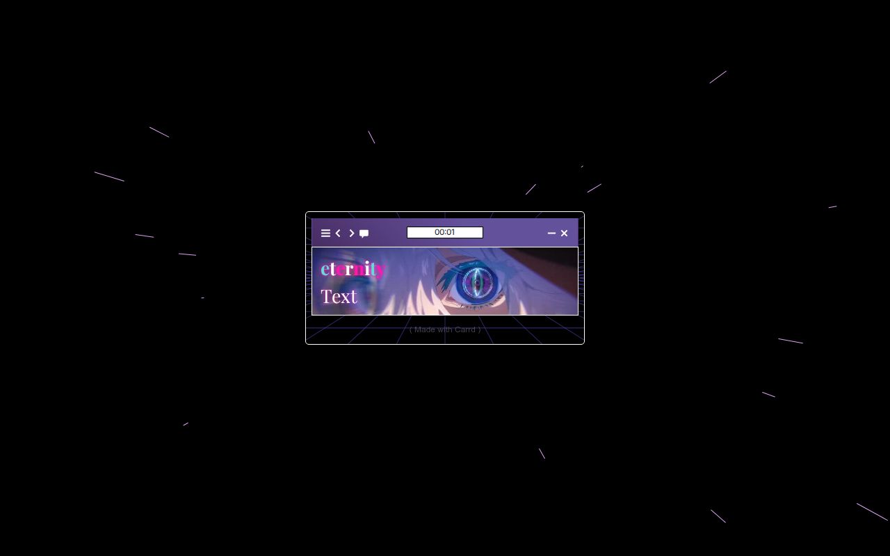 Carrd profile picture for @waterproof